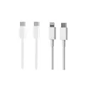 Micflip A01 2'li Type-C to Type-C ve Type-C to Lightning Şarj Kablosu, 1.2 m