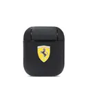 AirPods Kılıfı Ferrari Lisanslı PU Deri Metal Logolu - Scuderia Ferrari