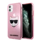 iPhone 11 Şeffaf Kılıf, Choupette Head Desenli - Karl Lagerfeld