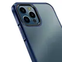 iPhone 12 Pro Max Kılıf, Mat Buzlu Yüzeyli TPU Silikon - Wlons H-Bom