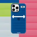 iPhone 12 Pro Max Kılıf, Tırtıklı Yüzeyli - YoungKit Luggage FireFly
