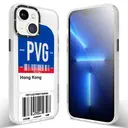 iPhone 13 Kılıf, Desenli ve Darbe Emici Kapak - YoungKit Any Time Trip