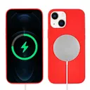 iPhone 13 MagSafe Uyumlu Silikon Kılıf - Zore Silksafe Wireless