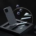 iPhone 13 MagSafe Uyumlu Aramid Karbon Kılıf Seti - Benks 3 in 1