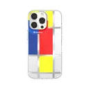 iPhone 13 Pro Çift IMD Baskılı Kılıf - Switcheasy Artist Mondrian
