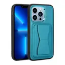iPhone 13 Pro Kartlıklı ve Standlı Pu Deri Kılıf - Zore Memo