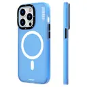 iPhone 13 Pro Max MagSafe Uyumlu Şeffaf Kılıf - Youngkit Colored Sand