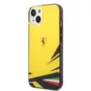 iPhone 14 Ferrari Lisanslı İtalyan Bayrak Baskılı Kılıf