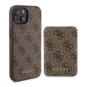 iPhone 14 MagSafe Uyumlu 4G Desenli Kılıf ve 5000 mAh Powerbank Seti - Guess