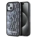iPhone 14 Simli KL Yazılı Monogram Gradient Kılıf - Karl Lagerfeld