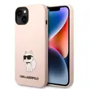 iPhone 14 Silikon Kılıf, Choupette Dizayn - Karl Lagerfeld