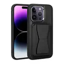 iPhone 14 Pro Kartlıklı ve Standlı PU Deri Kılıf - Zore Memo