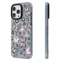 iPhone 14 Pro MagSafe Uyumlu Kelebek Desenli Kılıf - Youngkit Shadow Dance
