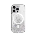 iPhone 14 Pro MagSafe Uyumlu Şeffaf Simli Kılıf - Switcheasy Starfield-M