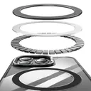 iPhone 14 Pro Max MagSafe Uyumlu Standlı Şeffaf Kılıf - Wlons Efsane
