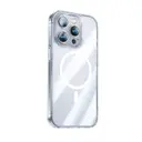 iPhone 14 Pro Max MagSafe Uyumlu Şeffaf Kılıf - Benks Magnetic Shiny Glass