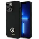 iPhone 14 Pro Max Silikon Kılıf, Taşlı 4G Logolu - Guess