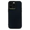 iPhone 14 Pro Max Soft Deri Kılıf, Metal Kamera Çerçeveli - Kajsa Litchi