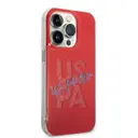 iPhone 14 Pro Max Simli Parlak Alfabe Tasarım Kılıf - U.S. Polo Assn.