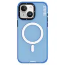 iPhone 15 MagSafe Uyumlu Şeffaf Kılıf - Youngkit Colored Sand
