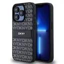 iPhone 15 Pro 3D Yazılı Desenli Kılıf - DKNY Lisanslı