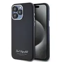 iPhone 15 Pro Kılıf KL Yazılı Hotel Kapak - Karl Lagerfeld