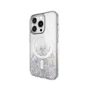 iPhone 15 Pro MagSafe Uyumlu Şeffaf Simli Kılıf - Switcheasy Starfield-M