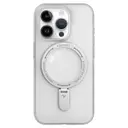 iPhone 15 Pro MagSafe Uyumlu Şeffaf Kılıf - Youngkit Rock Serisi