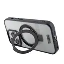 iPhone 15 Pro MagSafe Uyumlu Ring Standlı Silikon Kılıf - TUMI