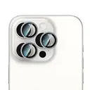 Apple iPhone 15 Pro Max CaseWorld Alloy Serisi Oleofobik Anti Reflective Kamera Lens Koruyucu