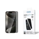 iPhone 15 Pro Max Gizlilik Filtreli Temperli Cam Ekran Koruyucu - Go Des AF Borderless