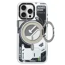 iPhone 15 Pro Max MagSafe Uyumlu 360° Standlı Kılıf - Youngkit Starship