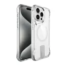 iPhone 15 Pro Max MagSafe Uyumlu Standlı Şeffaf Kılıf - Zore T-Max