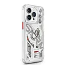 iPhone 15 Pro Max MagSafe Uyumlu Katmanlı Makine Temalı Kılıf - SkinArma Ekho
