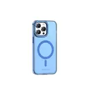 iPhone 15 Pro Max MagSafe Uyumlu Şeffaf Kılıf - Recci Crystal Color