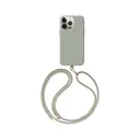 iPhone 15 Pro Max MagSafe Uyumlu Askı İpli Kılıf - Coehl Creme