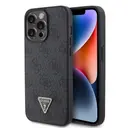 iPhone 15 Pro Max Kılıf, Taşlı Üçgen Logo 4G Desenli - Guess