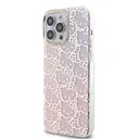 iPhone 15 Pro Max Lisanslı Renk Geçişli Kılıf - Hello Kitty Kitty Head