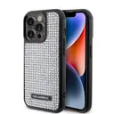 iPhone 15 Pro Max Taşlı Metal Logo Kılıf - Karl Lagerfeld Lisanslı