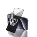 iPhone 15 Pro Gizlilik Filtreli Temperli Cam Ekran Koruyucu - Zore Rika