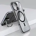 iPhone 16 MagSafe Uyumlu Standlı Şeffaf Kılıf - Wlons Efsane