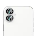 iPhone 16 Plus Kamera Lens Koruyucu, Oleofobik ve Yansıma Önleyici - CaseWorld Alloy