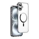 iPhone 16 Plus MagSafe Uyumlu Şeffaf Sert PC Kılıf - Wiwu iShield Pro