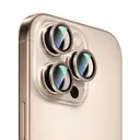 iPhone 16 Pro Kamera Lens Koruyucu - CaseWorld Alloy Two-Color