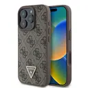 iPhone 16 Pro Resmi Lisanslı PU Deri Taşlı Kılıf - Guess