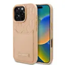 iPhone 16 Pro Kartlıklı Monogram Kılıf - Karl Lagerfeld KL Desenli