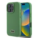 iPhone 16 Pro Kılıf, Lisanslı PU Pike Desenli - Lacoste