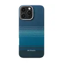 iPhone 16 Pro MagSafe Uyumlu Aramid Fiber Kılıf - Pitaka Tactile Woven Moonrise