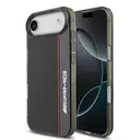 Apple iPhone 17 Air Kılıf AMG Orjinal Lisanslı M-safe Şarj Özellikli IML Baskı Logolu Çift Katmanlı Bow Lines Kapak