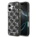 iPhone 17 MagSafe Uyumlu Monogram Desenli Kılıf - Karl Lagerfeld